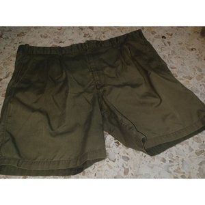 Outerrim Men's Shorts SZ 40 Khaki Green Pleated Front
